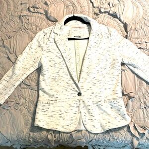 Anthropologie Cartonnier blazer with ruffled back